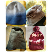 Шапки муж, жен шерсть.Италия