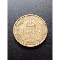 Нидерландские Антильские острова 1 гульден 1991 г.