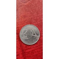 Индия 2 рупе 2009