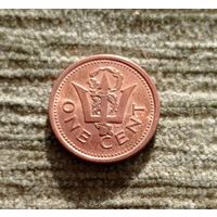 Werty71  Барбадос 1 цент 2008 Трезубец