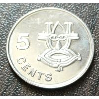 Соломоновы Острова 5 центов, 2005     ( 1-6-4 )