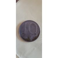 Польша 10 злотых 1987