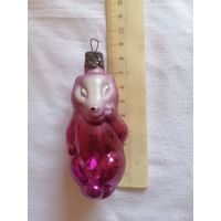 Ёлочная игрушка ЛИСИЧКА СССР 0040