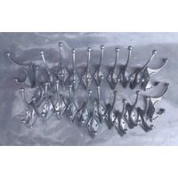 Винтажный крючок СССР, Алюминиевый крючок для одежды.