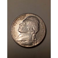 5 центов США 2002 D год