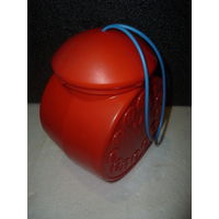 Новогодний Контейнер под ёлку для подарков. СССР. ЧАСЫ