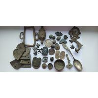 3 кг копанины, бутероль от штык-ножа 1890, гирьки и другое.