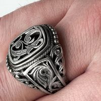 Мужская печатка 925