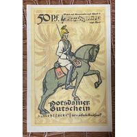 Нотгельд 50 пфеннигов 1921 год. Потсдам . Веймарская республика