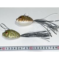 Ёлочные игрушки СССР лот рыбка 2шт пенопласт