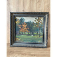 Картина. Масло. Картон. Цудик Михаил. ЧСХ СССР. Союз художников.