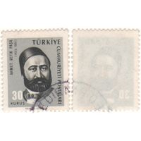 Турция 1965-03 654 известные люди из серии 1 марка 30kurus Ашмет Вефик Паша ()k-037 (m06)