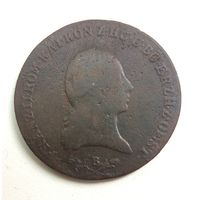 6 крейцеров 1800. Период - Римская империя. Правитель - Франц - 2.