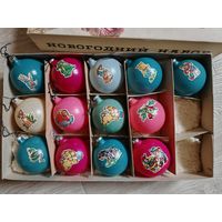 Елочная игрушка СССР в коробке