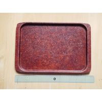 Поднос из СССР. Стеклопластик. 33х49 см.