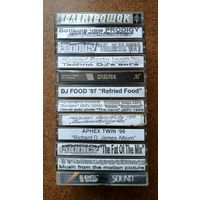 Аудиокассеты (Prodigy, Aphex Twin, FSOL)