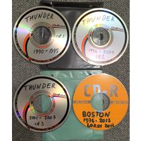 CD MP3 THUNDER, BOSTON - 4 CD