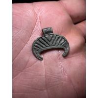 Привеска лунница ,редкая , с рубля