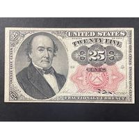 25 центов США 1874