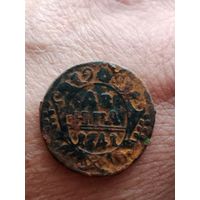 Монета Деньга 1741 г. Иоанн Антонович