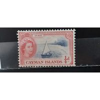 РАСПРОДАЖА. КАЙМАНОВЫ ОСТРОВА 1955г. Чист**