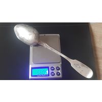 Ложка 84 проба большая серебряная