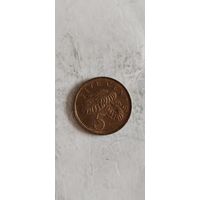 Сингапур 5 цент 2005