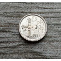 Werty71 Испания 5 песет 1995 Астурия Крест Блеск