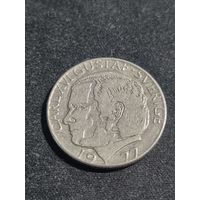 Швеция 1 крона 1977