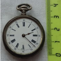 Редкие ЧАСЫ СЕРЕБРО старинные КАРМАННЫЕ царские красивые механизм 4