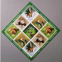 Фауна Беларуси, 2007. Стандарт. Лист