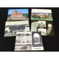 Открытки винтажные Тракай 1965-1990г.
