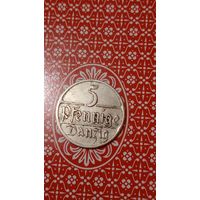 Данциг 5 пфеннигов 1923