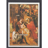 Живопись. Острова Кука. 1989. 1 блок. Michel N бл193 (15,0 е)