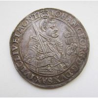 Талер 1630 года, курфюршество Саксония , Иоганн Георг I , супер состояние .