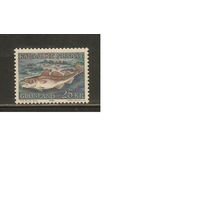 Гренландия-1981(Мих.129) , ** , Морская Фауна, Рыбы (одиночка)