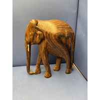 Статуэтка Слон дерево резьба Азия