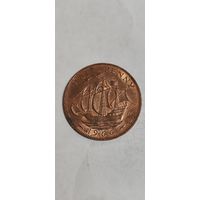 Великобритания 1/2 пенни 1966