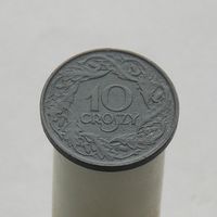 Польша 10 грошей 1923 немецкая окупация