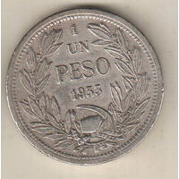 Чили 1 песо 1933
