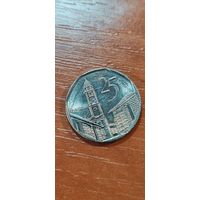 Куба 25 сентавос 2008