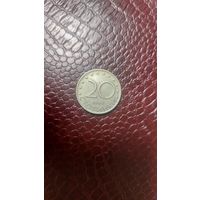 Монета 20 стотинок 1999г. Болгария.