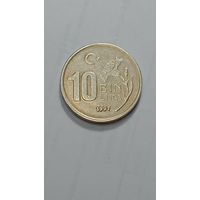 Турция 10000 лир 1997 года .