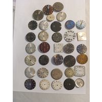 Часы СССР цыферблаты