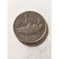 Исландия 1 крона 2007