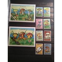 Гана. 1989 г. Грибы.