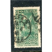 Французский Алжир. Мусульманское кладбище в городе Тленсен. 20с