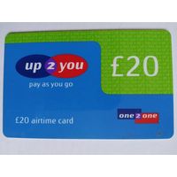 Телефонная карта. Англия.