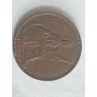 1 пенни 1940 великобритания