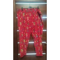 Новогодние штаны на 72-74 размер. Хлопок. Ни разу не носила. Отличные штаны.